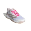 Dětská tenisová obuv adidas  Ubersonic Kids Off White/Silver Metallic