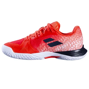 Dětská tenisová obuv Babolat Jet Mach 3 All Court Boy Strike Red/White  EUR 39