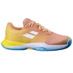 Dětská tenisová obuv Babolat Jet Mach 3 Clay Jr Girl Coral/Gold Fusion