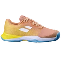 Dětská tenisová obuv Babolat Jet Mach 3 Clay Jr Girl Coral/Gold Fusion