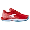 Dětská tenisová obuv Babolat Jet Mach 3 Junior Clay Girl Fiesta Red  EUR 36,5