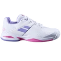 Dětská tenisová obuv Babolat Propulse All Court Junior Girl White/Lavender