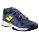 Dětská tenisová obuv Babolat Propulse Clay Junior Boy Grey/Aero