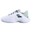 Dětská tenisová obuv Babolat Propulse Jr 3 AC Wimbledon White/Dark Green
