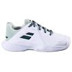 Dětská tenisová obuv Babolat Propulse Jr 3 AC Wimbledon White/Dark Green