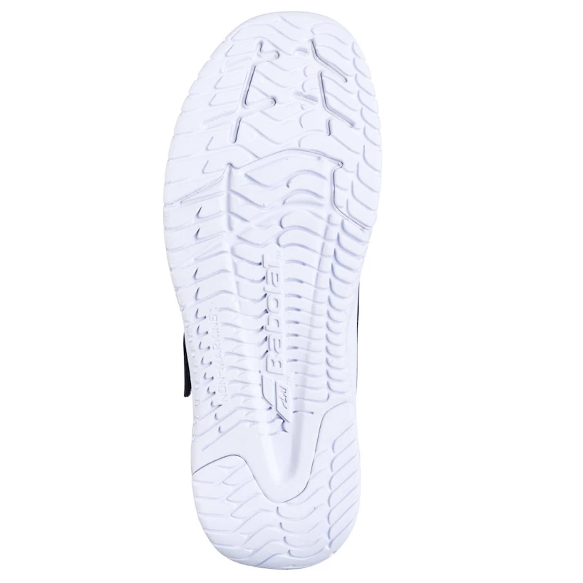 Dětská tenisová obuv Babolat Pulsion All Court Kid Black/Fiesta Red  EUR 29