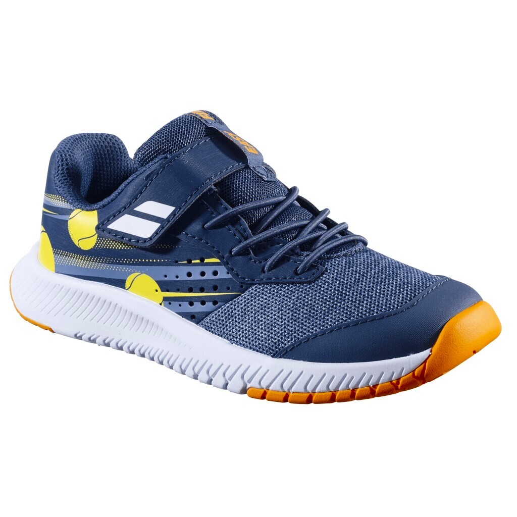 Dětská tenisová obuv Babolat Pulsion Kid All Court Boy Blue/Yellow  EUR 30 - thumb (4)