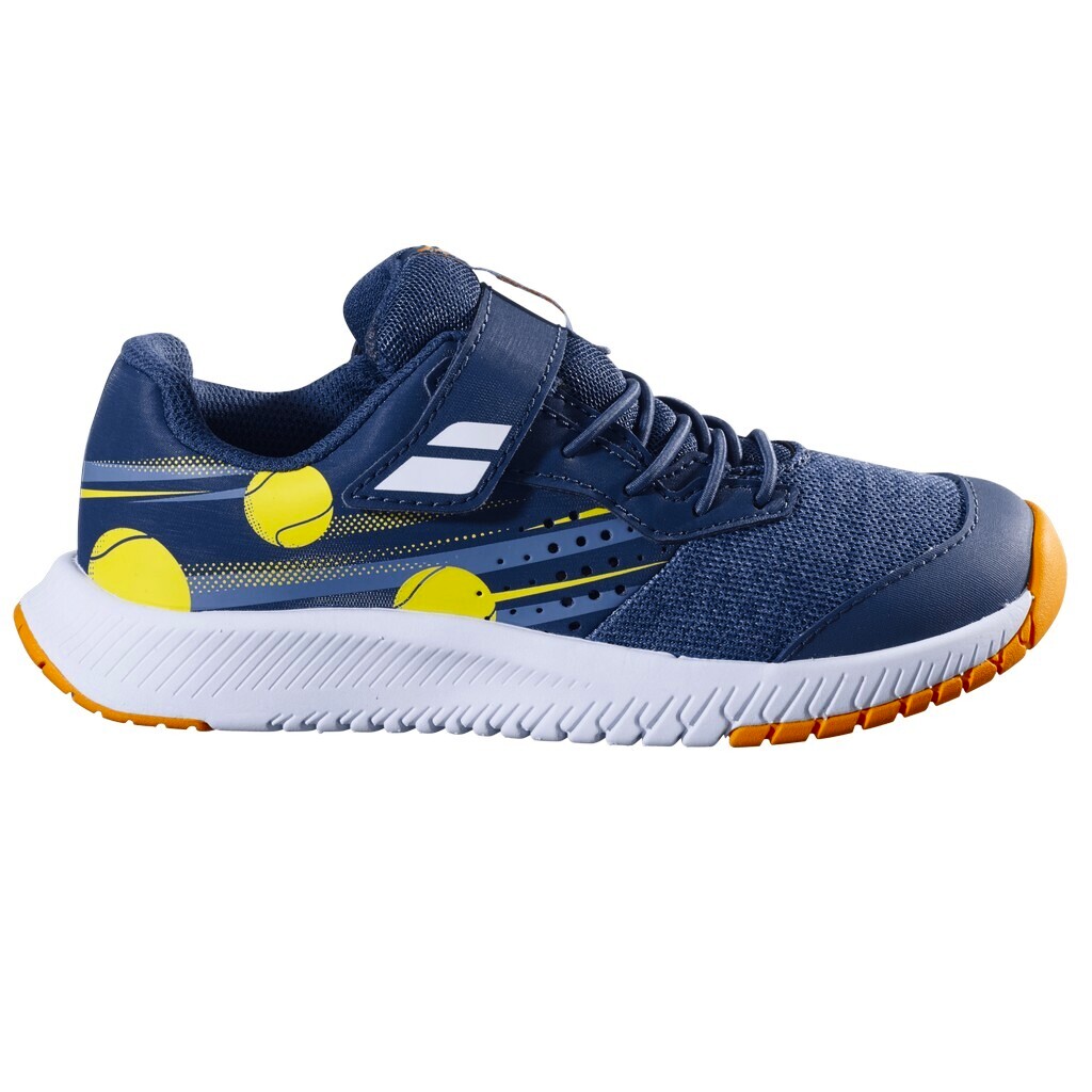 Product detail of Dětská tenisová obuv Babolat Pulsion Kid All Court Boy Blue/Yellow  EUR 30