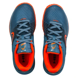 Dětská tenisová obuv Head Revolt Pro 4.0 Junior AC Grey/Orange