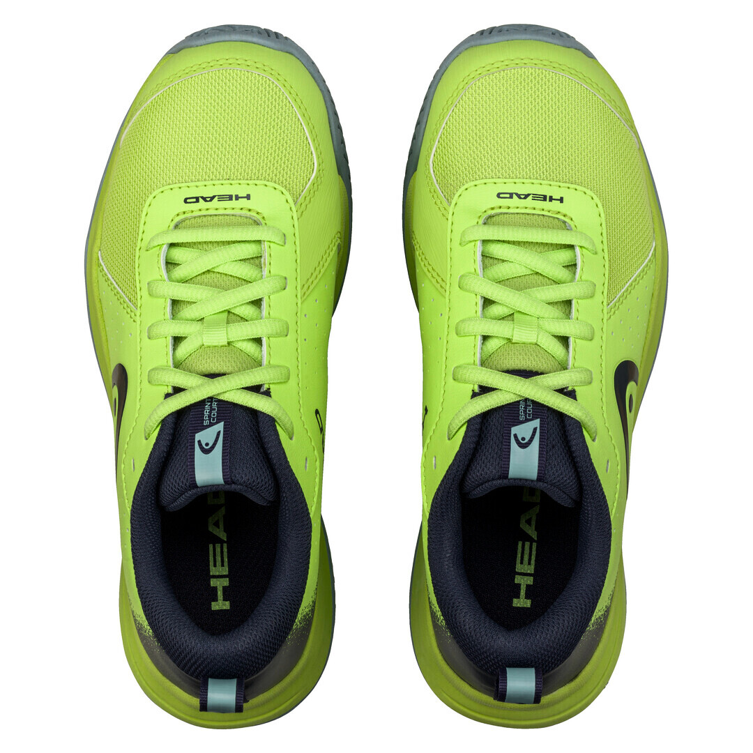 Dětská tenisová obuv Head Sprint Court 4.0 Junior Lime/Navy  EUR 38,5 - thumb (3)