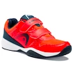 Dětská tenisová obuv Head Sprint Velcro 2.5 Red/Dark Blue