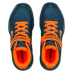 Dětská tenisová obuv Head Sprint Velcro 3.0 Kids Grey