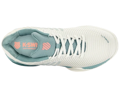 Dětská tenisová obuv K-Swiss  Hypercourt Express 2 HB Blanc/Nile Blue