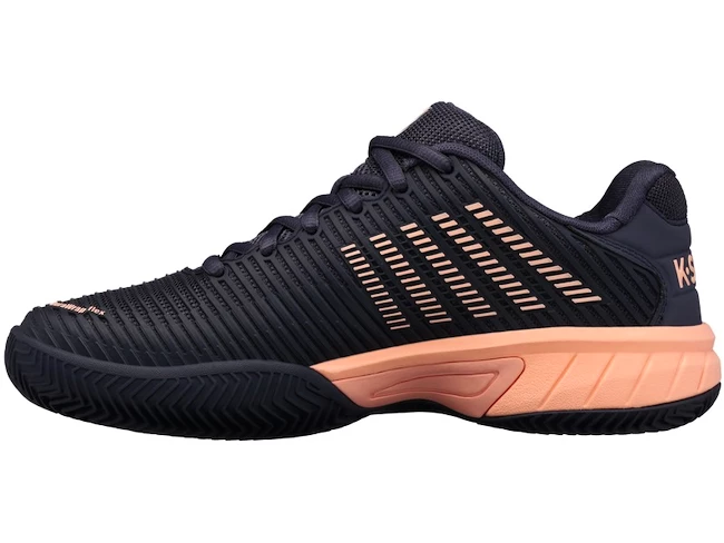 Dětská tenisová obuv K-Swiss  Hypercourt Express 2 HB Graystone/Peach