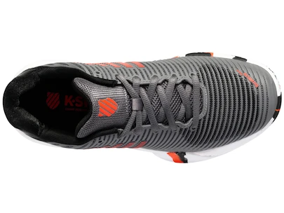 Dětská tenisová obuv K-Swiss  Hypercourt Express 2 HB Steel Gray/Jet Black