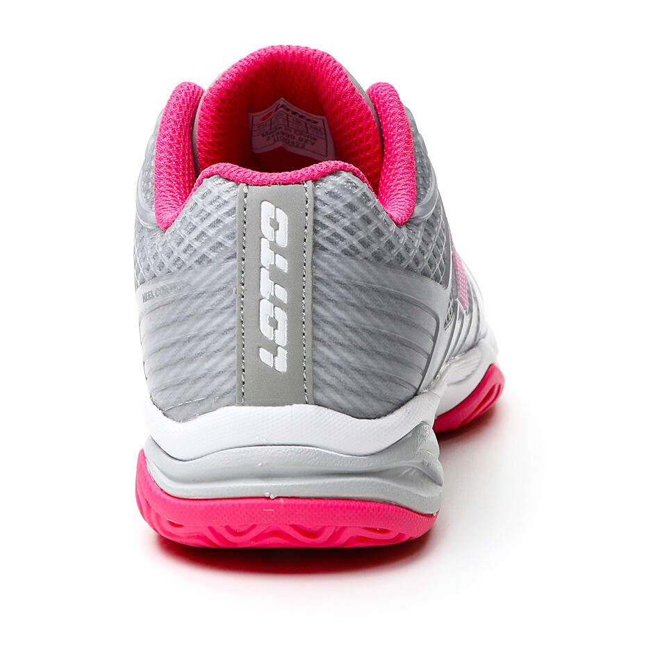 Dětská tenisová obuv Lotto Mirage 300 III ALR JR Vapor Gray/Glamour Pink  EUR 38 - thumb (1)