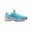 Dětská tenisová obuv Wilson Rush Pro 4.0 JR QL Scuba Blue  UK 5,5