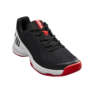 Dětská tenisová obuv Wilson Rush Pro Jr L Black/White
