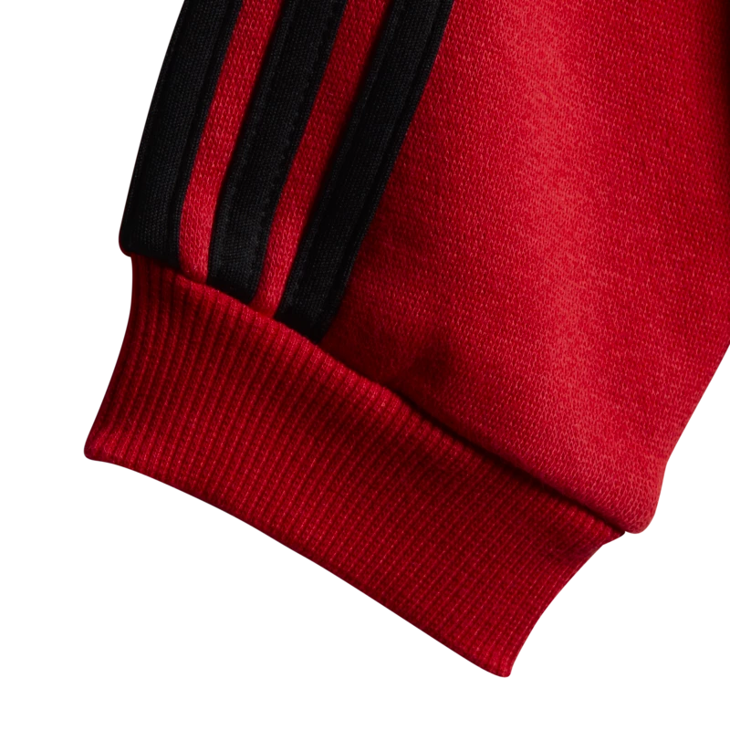 Dětská tepláková souprava adidas 3-Stripes Manchester United FC červeno-černá