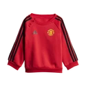 Dětská tepláková souprava adidas 3-Stripes Manchester United FC červeno-černá