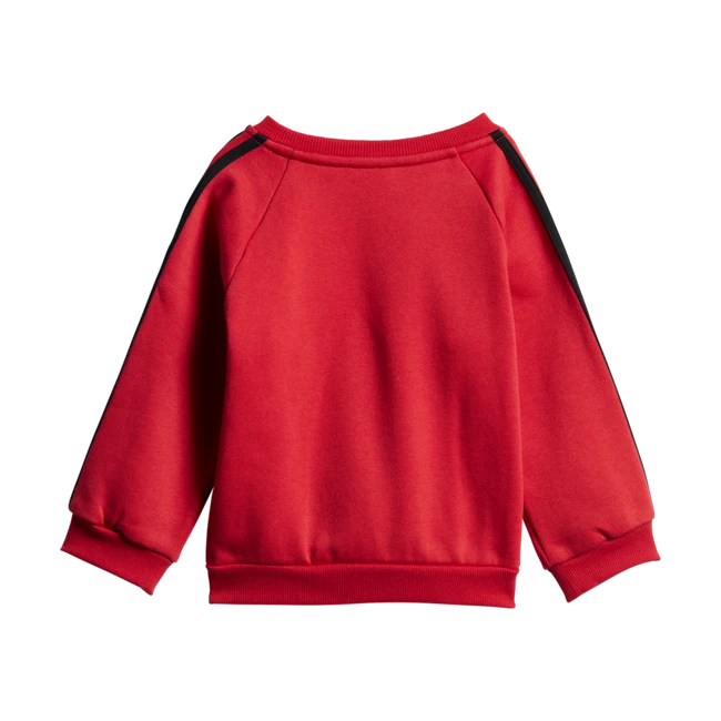 Dětská tepláková souprava adidas 3-Stripes Manchester United FC červeno-černá
