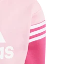 Dětská tepláková souprava adidas  Badge Of Sport Bold Blue Fleece Light Pink