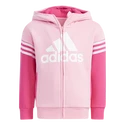 Dětská tepláková souprava adidas  Badge Of Sport Bold Blue Fleece Light Pink