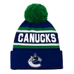 Dětská zimní čepice Jacquard Cuffed Knit With Pom NHL Vancouver Canucks
