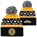 Dětská zimní čepice Outerstuff Face Off NHL Boston Bruins