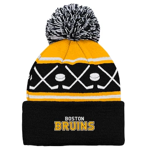 Dětská zimní čepice Outerstuff Face Off NHL Boston Bruins