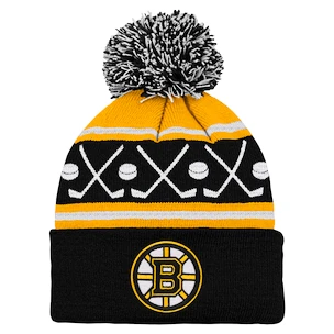Dětská zimní čepice Outerstuff Face Off NHL Boston Bruins