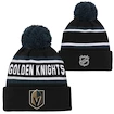 Dětská zimní čepice Outerstuff JACQUARD Cuffed Knit With Pom NHL Vegas Golden Knights