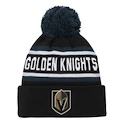Dětská zimní čepice Outerstuff JACQUARD Cuffed Knit With Pom NHL Vegas Golden Knights