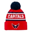 Dětská zimní čepice Outerstuff JACQUARD Cuffed Knit With Pom NHL Washington Capitals
