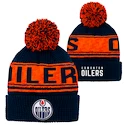 Dětská zimní čepice Outerstuff Pattern Jacquard Cuff Pom NHL Edmonton Oilers