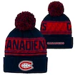 Dětská zimní čepice Outerstuff Pattern Jacquard Cuff Pom NHL Montreal Canadiens