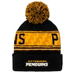 Dětská zimní čepice Outerstuff Pattern Jacquard Cuff Pom NHL Pittsburgh Penguins