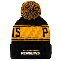 Dětská zimní čepice Outerstuff Pattern Jacquard Cuff Pom NHL Pittsburgh Penguins
