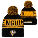 Dětská zimní čepice Outerstuff Pattern Jacquard Cuff Pom NHL Pittsburgh Penguins