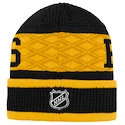 Dětská zimní čepice Outerstuff Puck Pattern Cuffed Knit NHL Boston Bruins
