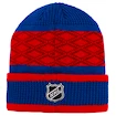 Dětská zimní čepice Outerstuff Puck Pattern Cuffed Knit NHL New York Rangers