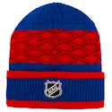 Dětská zimní čepice Outerstuff Puck Pattern Cuffed Knit NHL New York Rangers