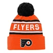 Dětská zimní čepice Outerstuff  WORDARK JACQUARD CUFF POM PHILADELPHIA FLYERS