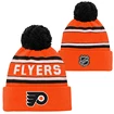 Dětská zimní čepice Outerstuff  WORDARK JACQUARD CUFF POM PHILADELPHIA FLYERS