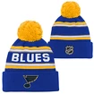 Dětská zimní čepice Outerstuff  WORDARK JACQUARD CUFF POM ST. LOUIS BLUES