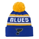 Dětská zimní čepice Outerstuff  WORDARK JACQUARD CUFF POM ST. LOUIS BLUES