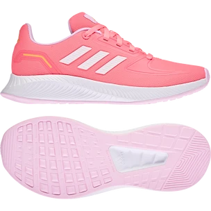 Dětské běžecké boty adidas  Run Falcon 2.0 Acid Red