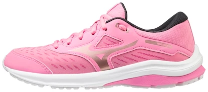 Dětské běžecké boty Mizuno Wave Rider 24 Jr Sachet Pink