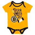 Dětské body Outerstuff NHL Boston Bruins 3 ks