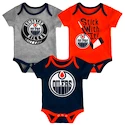 Dětské body Outerstuff NHL Edmonton Oilers 3 ks